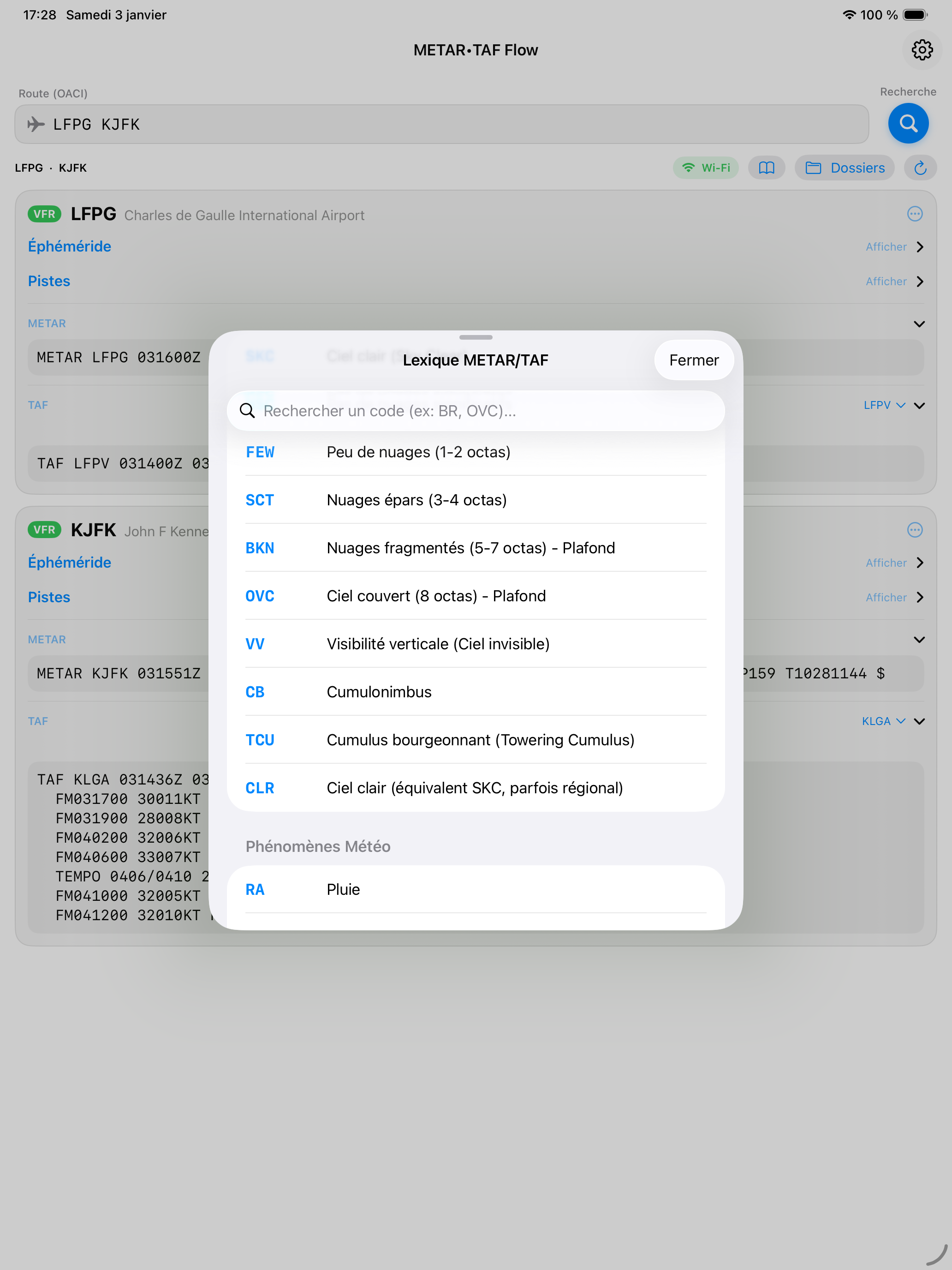 Capture d'écran iPad 2